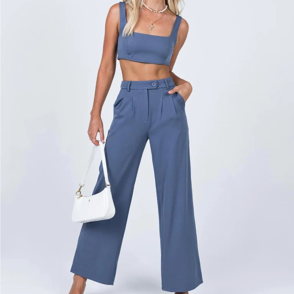 Princess Polly Huxley Set Blue